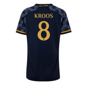 Real Madrid Toni Kroos #8 Bortatröja Kvinnor 2023-24 Kortärmad